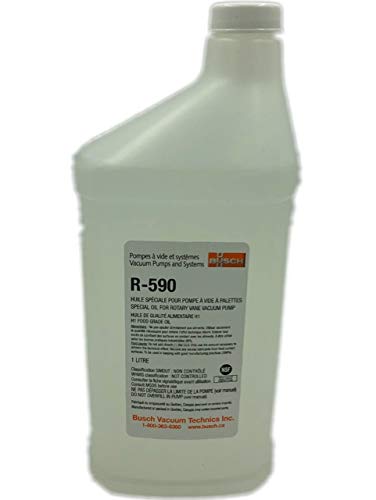 Busch R-590 vacuum pump oil, 30 weight