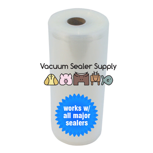 8 inch x 50 ft (20cm x 15m) DOUBLE EMBOSSED Vacuum Sealer Rolls **FREE SHIPPING USA**