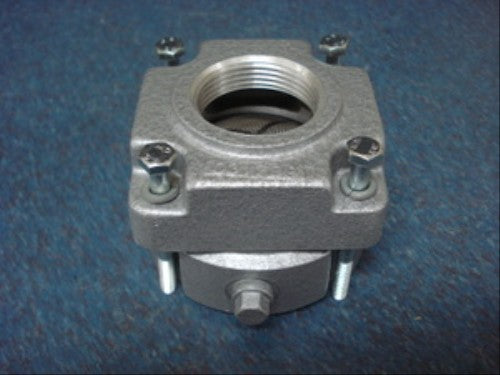 Busch Inlet Filter Assembly Busch Inlet Assembly Flange complete – Vacuum Sealer Supply